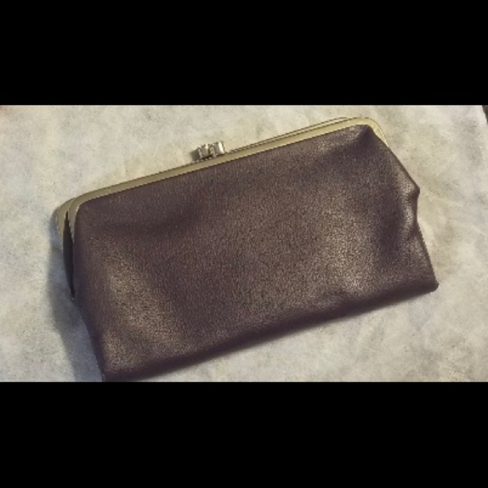 Dark purple wallet